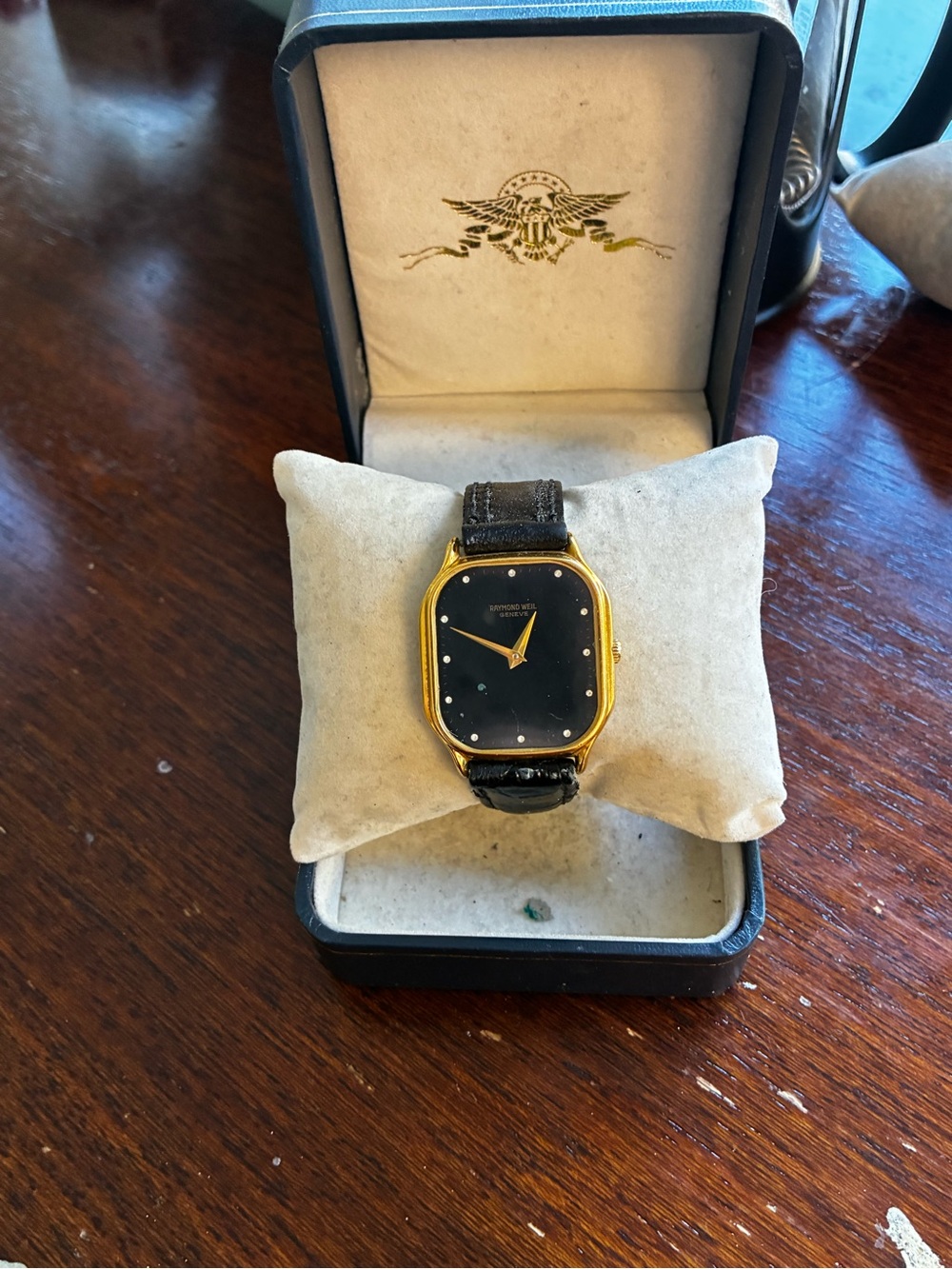 Rare Vintage RAYMOND WEIL 7040 Hand Wind Mechanical 17 Jewel Men’s Watch Working